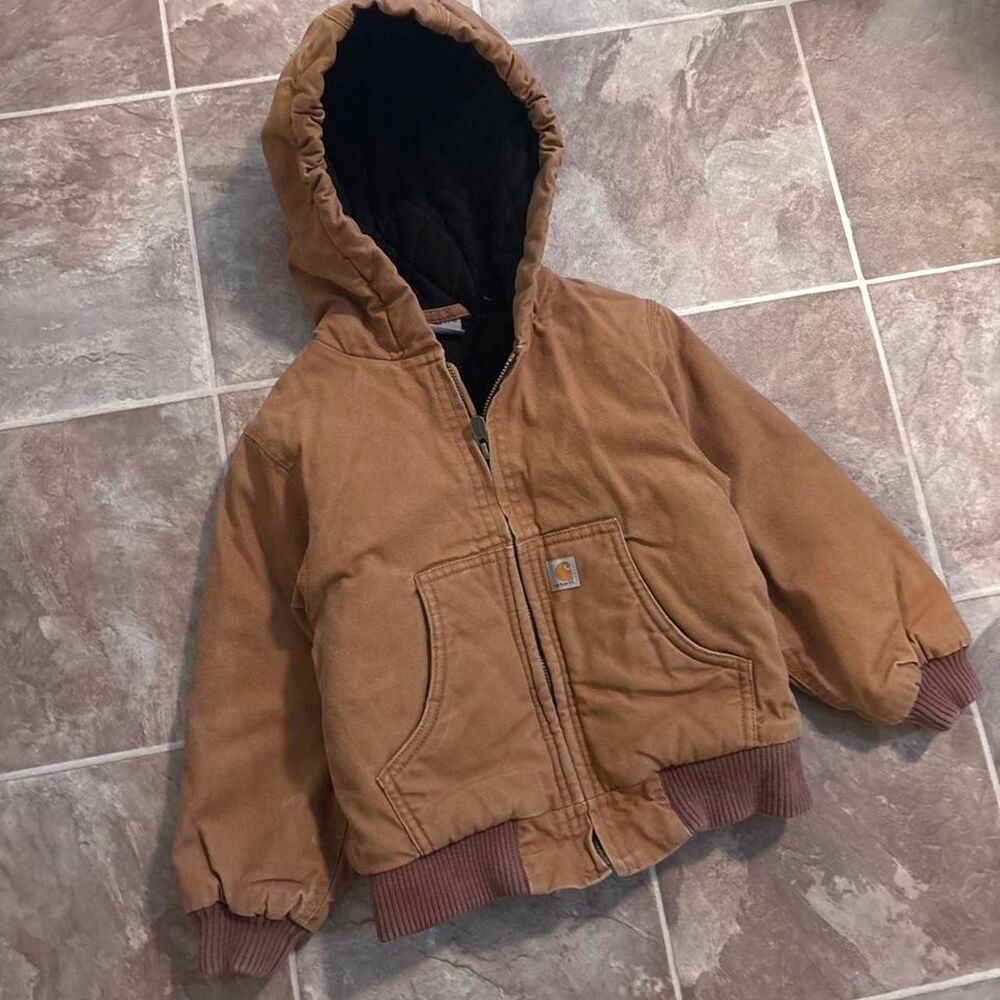 Vintage 2000s Y2K Carhartt Kids Jacket size 4T